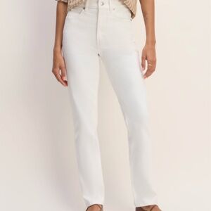 Everlane The Way High Slim 27 white